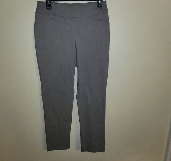 Chico's Charcoal perfect stretch Pants - Picture 1 of 6
